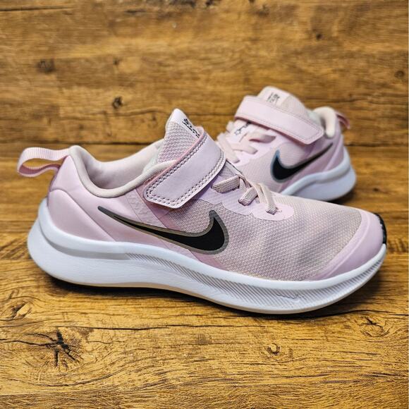 Nike Star Runner Pink Slip on running sneaker size 13 child. - Picture 1 of 8